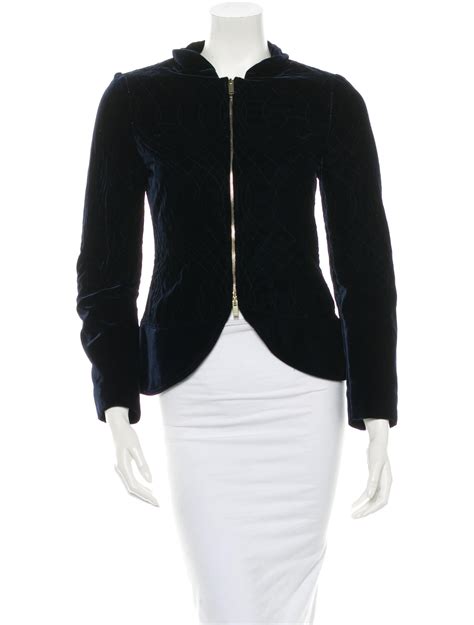 gucci velvet jacket women's|gucci winter coats for women.